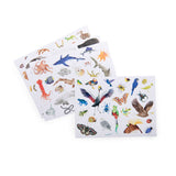 Autour du monde pack of 78 stickers