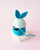 Blue Easter Egg Cover with Bunny Ears Dragonfly Toys