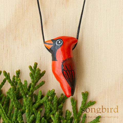 Songbird Whistle Necklaces -Cardinal Whistle Necklace Price