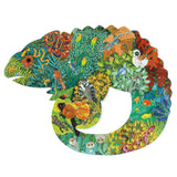Chameleon Shaped 150pc Art Puzzle