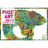 Chameleon Shaped 150pc Art Puzzle
