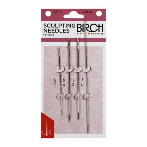  Click to expand Doll Sewing Needle Set for Sculpting 4 needles - 127mm 2x89mm 76m
