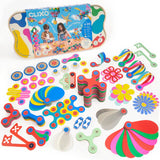 Clixo Family Pack - Set of 150 Pieces, Dragonfly Toys 