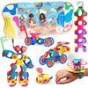 Clixo Family Pack - Set of 150 Pieces, Dragonfly Toys 
