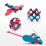 Clixo Itsy Pack - Set of 18 Pieces, Dragonfly Toys 