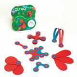 Clixo Itsy Pack - Set of 18 Pieces, Dragonfly Toys 