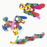 Clixo Rainbow Pack - Set of 42 Pieces, Dragonfly Toys 