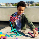 Clixo Rainbow Pack - Set of 42 Pieces, Dragonfly Toys 