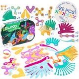 Clixo Tropical Birds Pack, Dragonfly Toys 