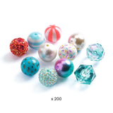 DJ0025 - Silver Bubble Beads, Dragonfly Toys 