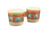 DJ6022 Animambo Bongo Drums, Dragonfly Toys 