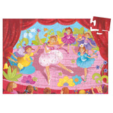 DJ7227 Ballerina Puzzle 36 Piece Silhouette Puzzle, Dragonfly Toys