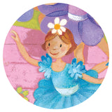 DJ7227 Ballerina Puzzle 36 Piece Silhouette Puzzle, Dragonfly Toys