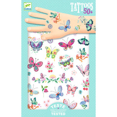 Dream Butterflies Tattoos by Djeco