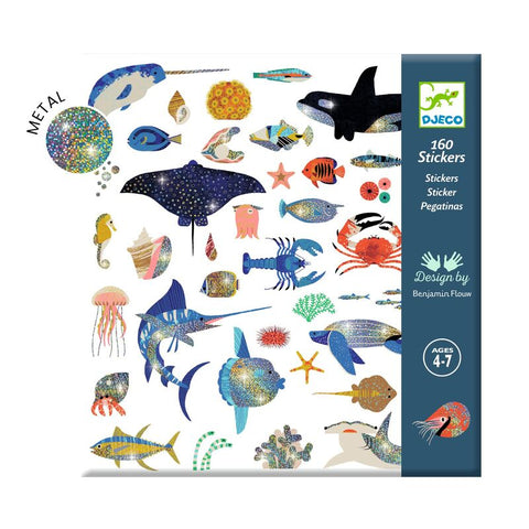 DJ9278 - Ocean Stickers, Dragonfly Toys 