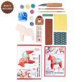 Dala Horse Carving Kit – Complete Starter Whittling Kit for Beginners