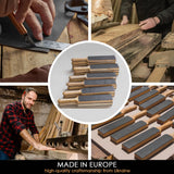 Dual-Sided Leather Paddle Strop & Polishing Compound