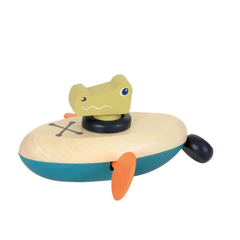 Egmont Water Crocodile Clockwork Bath Toy Boat, Dragonfly Toys 