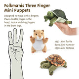 Mini Hamster Finger Puppet by Folkmanis