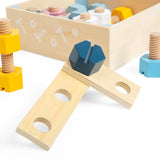 FSC® Certified Crate of Nuts and Bolts _ Construction Toys _ Bigjigs Toys Dragonfly Toys 