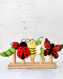 Insect and Bugs Finger Puppet Set