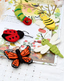 Insect and Bugs Finger Puppet Set