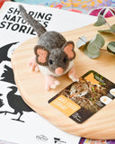 Felt Australian Toy - White-Footed Dunnart - Parks Victoria Nature Mascots, Dragonfly Toys 