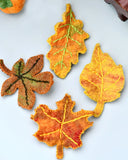 Felt Autumn Leaves