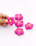 Felt Daisy Flowers - Magenta, Dragonfly Toys 