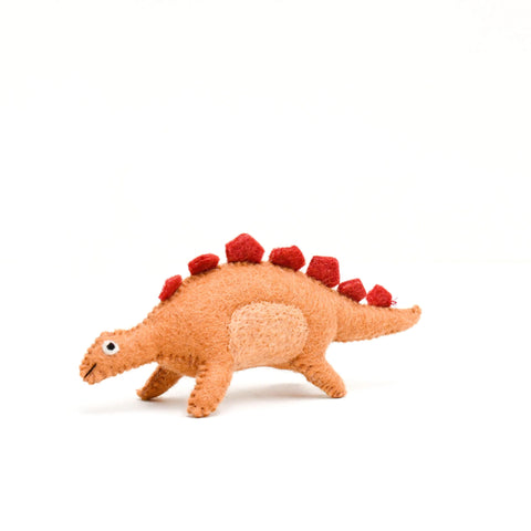 Felt Dinosaur Stegosaurus Toy, Dragonfly Toys 