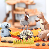 Felt Emu Toy (Australian Animal), Dragonfly Toys 