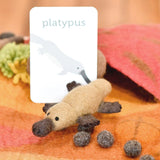 Felt Platypus Toy (Australian Animal, Dragonfly Toys 