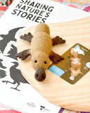 Felt Platypus Toy (Australian Animal, Dragonfly Toys 