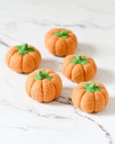 Felt Pumpkins - Salmon Coloured