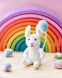 Felt Rabbit with Balloon Toy, Dragonfly Toys 