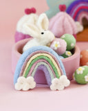 Felt Rainbows Pastel Coloured - Set of 3 rainbows, Dragonfly Toys 