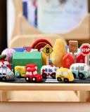 Felt Red Car Vehicle, Dragonfly Toys 