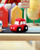 Felt Red Car Vehicle, Dragonfly Toys 