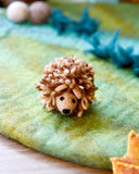 Felt Small Hedgehog Toy
