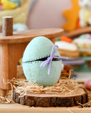 Felt Surprise Egg with Brown Bunny Inside, Dragonfly Toys