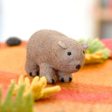 Felt Wombat Toy (Australian Animal) Dragonfly Toys 