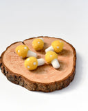 Felt Yellow Mushrooms