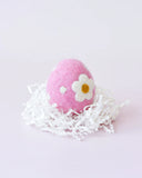 Felt Eggs with Floral and Dots