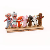 Finger Puppet Stand (7 Rods)