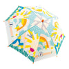 Floss & Rock Large Colour Changing Umbrella - Rainbows