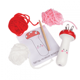 French knitting kit with instruction - Mushroom, Dragonfly Toys 