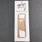 Friendly Wombat: Australian Wooden Bookmark