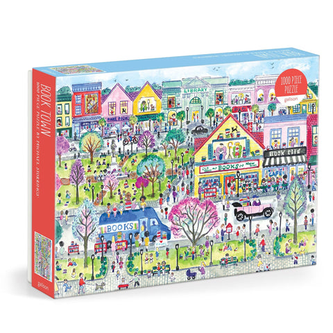 Micheal Storrings Book Town Puzzle - 1000 Pieces