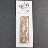 Giant Sea Turtle: Australian Wooden Bookmark
