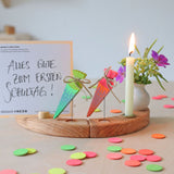 Grimm’s Decoration School Cone Green